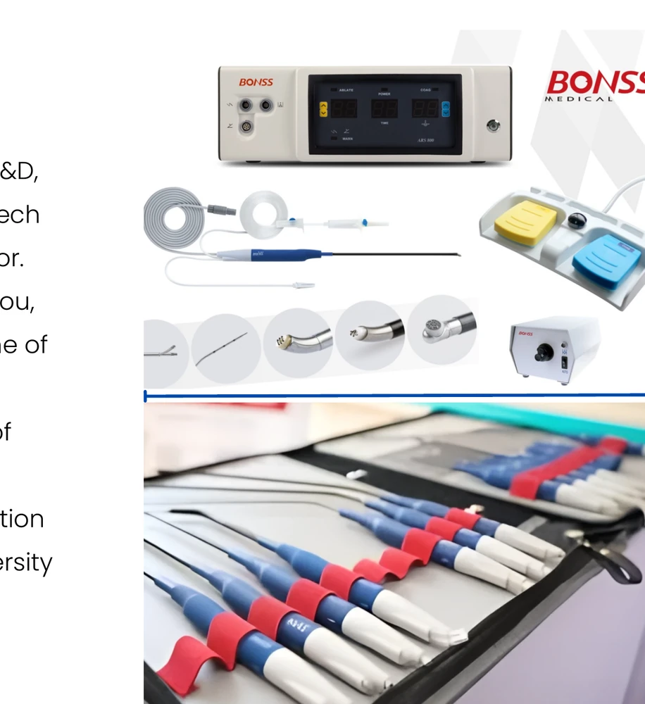 BONSS minimally invasive ENT coblation technology